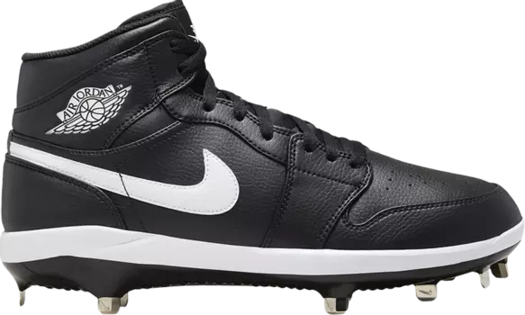 Кроссовки Air Jordan 1 Retro Metal 'Black White' 2023, черный