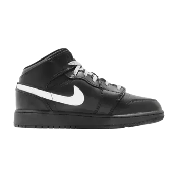 Кроссовки Air Jordan 1 Retro Mid GS 'Speckle', черный