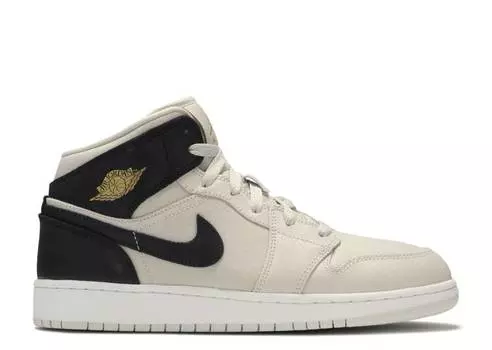 Кроссовки AIR JORDAN 1 RETRO MID GS 'LIGHT BONE',