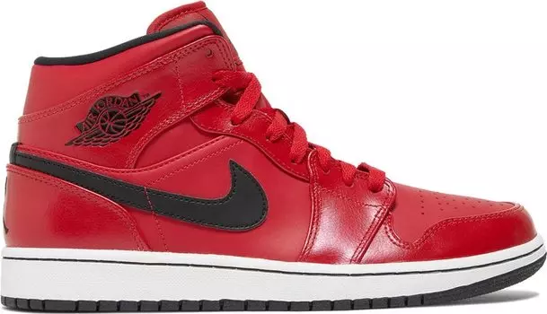 Кроссовки Air Jordan 1 Retro Mid Gym Red, красный