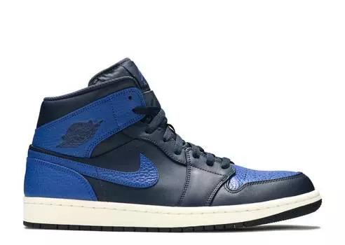 Кроссовки AIR JORDAN 1 RETRO MID 'OBSIDIAN ROYAL',