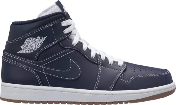 Кроссовки Air Jordan 1 Retro Mid Re2pect, синий