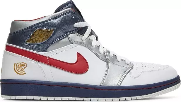 Кроссовки Air Jordan 1 Retro Olympic, белый