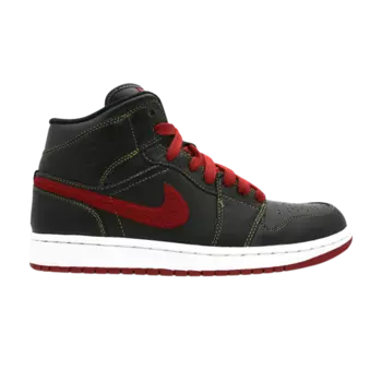 Кроссовки Air Jordan 1 Retro Phat Premier 'Maize', черный