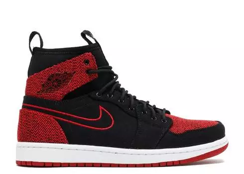 Кроссовки AIR JORDAN 1 ULTRA HIGH 'BANNED', черный