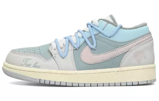 Кроссовки Air Jordan 1 Vintage Basketball Shoes Men Low-top Pink, розовый