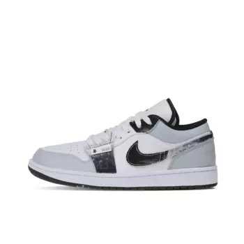 Кроссовки Air Jordan 1 Vintage Basketball Shoes Men Low-Top Black