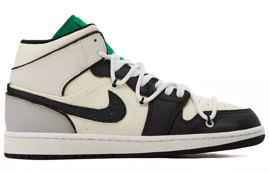 Кроссовки Air Jordan 1 Vintage Basketball Shoes Men Mid-Top Gray