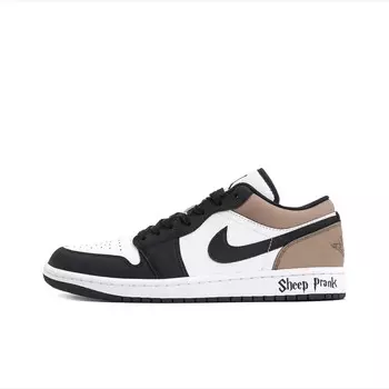 Кроссовки Air Jordan 1 Vintage Basketball Shoes Men Low-top Mocha, цвет Mocha