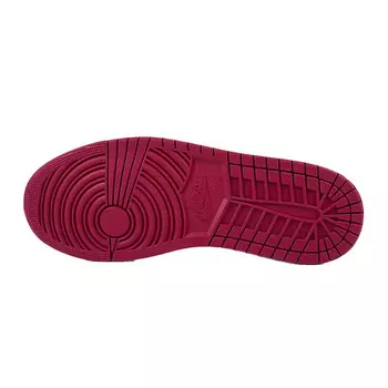 Кроссовки Air Jordan 1 Vintage Basketball Shoes Men Low-top Black/Red, черный/красный/белый/серебряный
