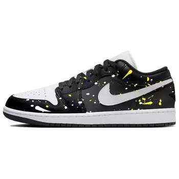Кроссовки Air JORDAN 1 Vintage Basketball Shoes Men Low-Top Black White