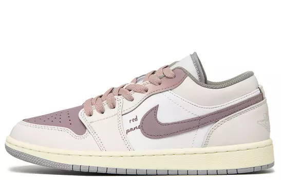 Кроссовки Air Jordan 1 Vintage Basketball Shoes Women's Low-top Lilac, светло-фиолетовый