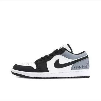 Кроссовки Air Jordan 1 Vintage Basketball Shoes Men Low-top Bay Blue, цвет Bay Blue
