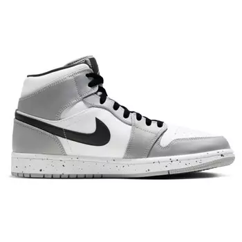 Кроссовки Air Jordan 1 Vintage Basketball Shoes Men Mid-top Grey/white, серый