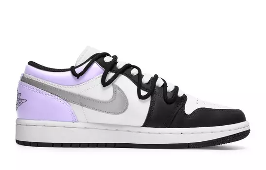 Кроссовки Air Jordan 1 Vintage Basketball Shoes Men Low-top Purple, красный