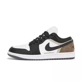Кроссовки Air Jordan 1 Vintage Basketball Shoes Unisex Low-Top Black