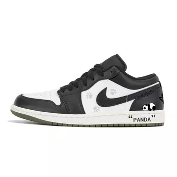 Кроссовки Air Jordan 1 Vintage Basketball Shoes Unisex Low-Top Black
