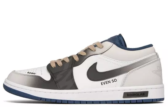Кроссовки Air Jordan 1 Vintage Basketball Shoes Men Low-top Brown/White, цвет Chestnut