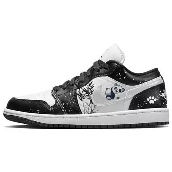 Кроссовки Air JORDAN 1 Vintage Basketball Shoes Women's Low-Top Black White