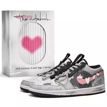 Кроссовки Air Jordan 1 Vintage Basketball Shoes Men Low-top Gray/Pink, цвет Dusty Rose