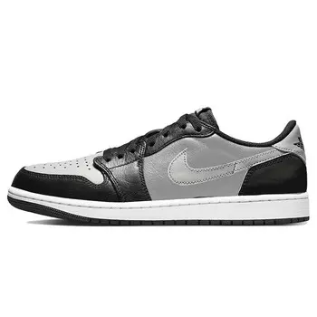 Кроссовки Air Jordan 1 Vintage Basketball Shoes Unisex Low-top Black/grey, черный