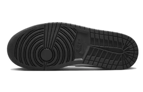Кроссовки Air Jordan 1 Vintage Basketball Shoes Men Low-top Gray, темно-серый
