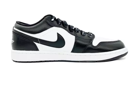 Кроссовки Air JORDAN 1 Vintage Basketball Shoes Men Low-Top Black White
