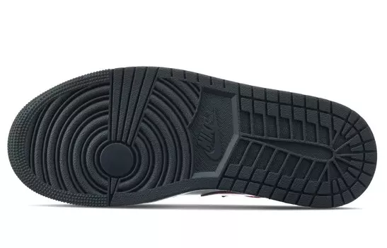Кроссовки Air Jordan 1 Vintage Basketball Shoes Women's Low-top Black/powder, черный/розовый