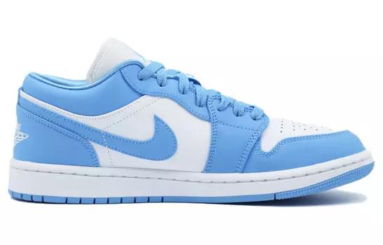 Кроссовки Air Jordan 1 Vintage Basketball Shoes Unisex Low-top White, цвет Starry night