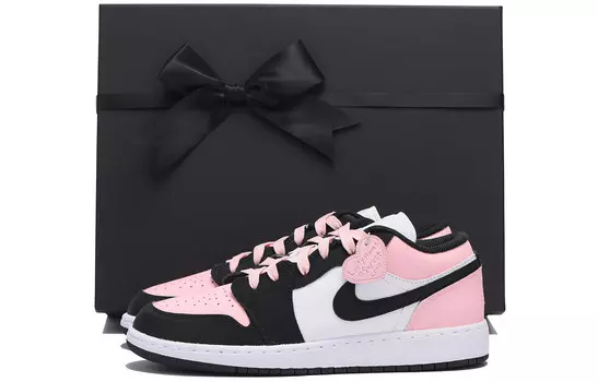 Кроссовки Air Jordan 1 Vintage Basketball Shoes Women's Low-Top Pink, розовый