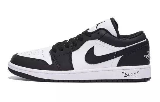 Кроссовки Air JORDAN 1 Vintage Basketball Shoes Men Low-Top Black White