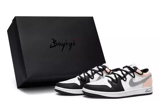 Кроссовки Air Jordan 1 Vintage Basketball Shoes Men Low-top Orange, оранжевый