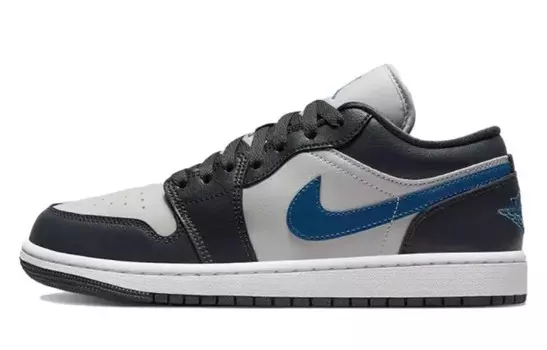 Кроссовки Air Jordan 1 Vintage Basketball Shoes Unisex Low-top Black, черный