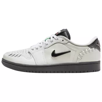 Кроссовки Air Jordan 1 Vintage Basketball Shoes Unisex Low-top Gray, серый