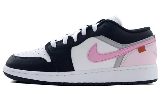 Кроссовки Air Jordan 1 Vintage Basketball Shoes Women's Low-top Gray, цвет Magenta