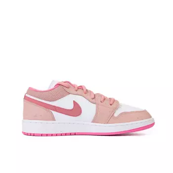 Кроссовки Air Jordan 1 Vintage Basketball Shoes Women's Low-Top Pink