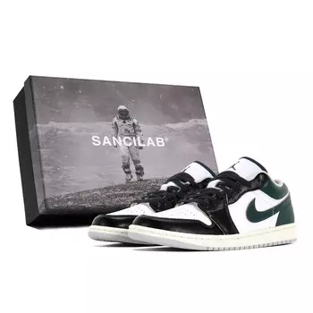 Кроссовки Air Jordan 1 Vintage Basketball Shoes Men Low-top White, белый