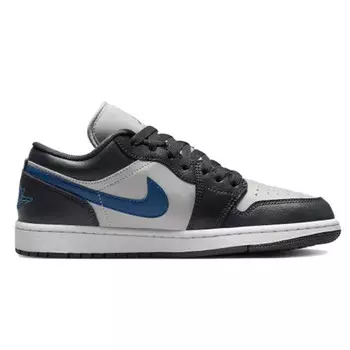 Кроссовки Air Jordan 1 Vintage Basketball Shoes Unisex Low-top Black/gray/blue/pink, черный