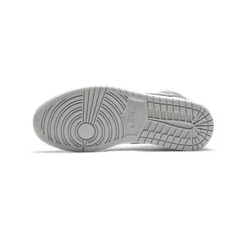 Кроссовки Air Jordan 1 Vintage Basketball Shoes Men Mid-top White/purple, фиолетовый