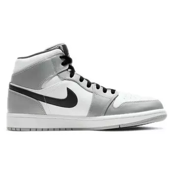 Кроссовки Air Jordan 1 Vintage Basketball Shoes Men Mid-top Grey/white, серый