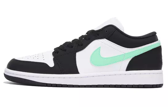 Кроссовки Air Jordan 1 Vintage Basketball Shoes Men Low-top Green, зеленый