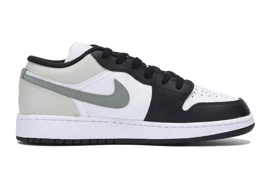 Кроссовки Air Jordan 1 Vintage Basketball Shoes Women's Low-top Back/Brown, черный
