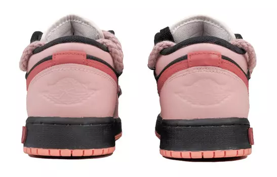 Кроссовки Air Jordan 1 Vintage Basketball Shoes Women's Low-Top Pink
