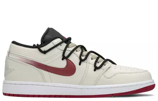 Кроссовки Air Jordan 1 Vintage Basketball Shoes Men Low-top Brown, коричневый
