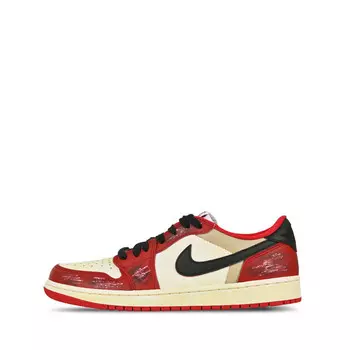 Кроссовки Air Jordan 1 Vintage Basketball Shoes Unisex Low-top Red/beige, цвет Chicago