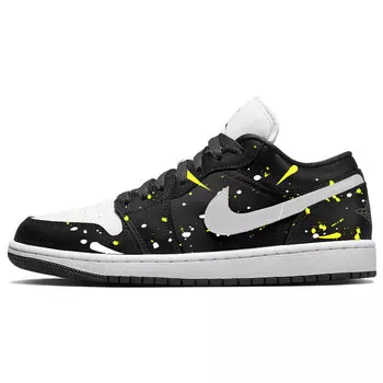 Кроссовки Air JORDAN 1 Vintage Basketball Shoes Women's Low-Top Black White