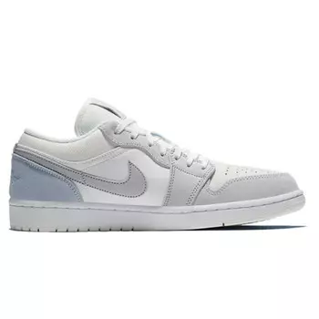 Кроссовки Air Jordan 1 Vintage Basketball Shoes Unisex Low-top Grey/white, серый