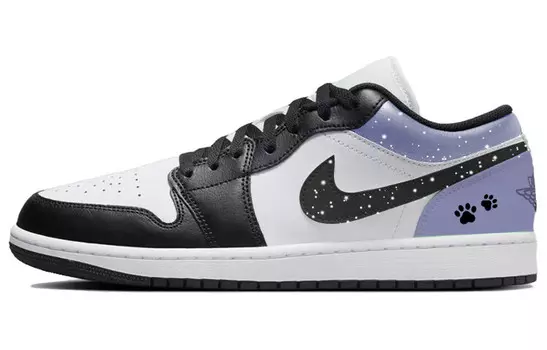 Кроссовки Air Jordan 1 Vintage Basketball Shoes Men Low-top Green/White, зеленый