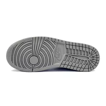 Кроссовки Air Jordan 1 Vintage Basketball Shoes Men Mid-top Gray, темно-серый