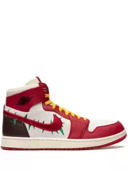 Кроссовки Air Jordan 1 Zoom CMFT 2 A Rose From Harlem из коллаборации с Teyana Taylor, белый